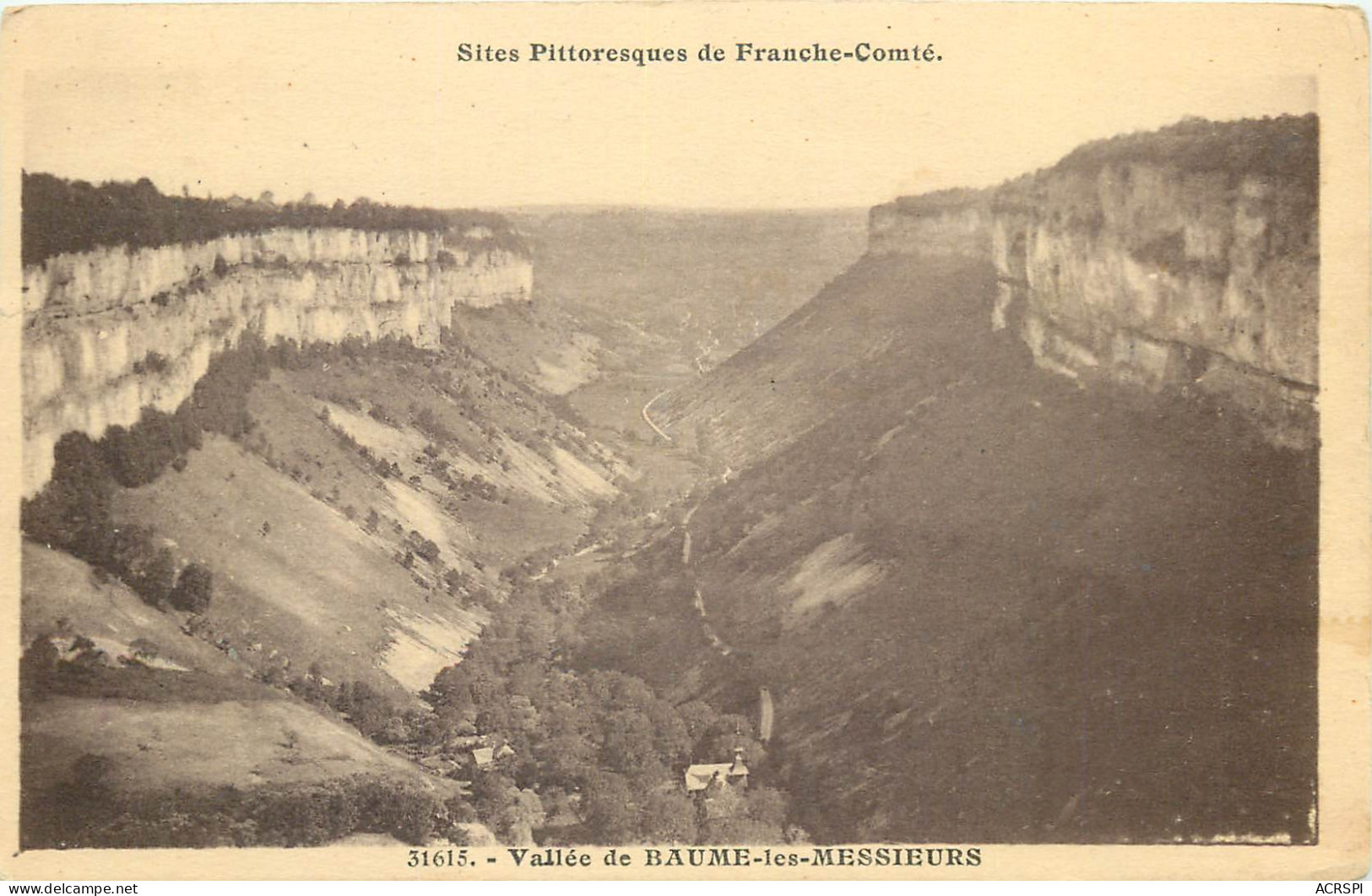 39   Jura  Vallée De Baume Les Messieurs      N° 5 \MN6011 - Baume-les-Messieurs