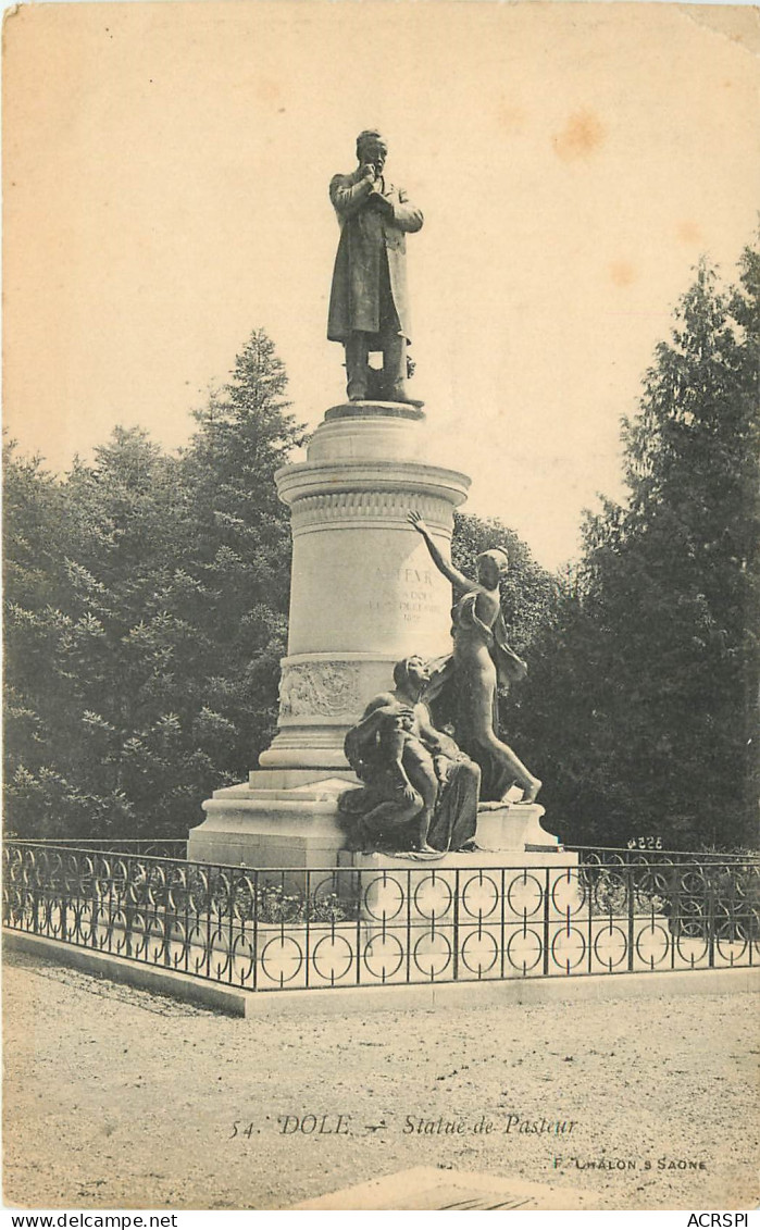 39   Jura  Dole Statue De Pasteur       N° 36 \MN6011 - Dole