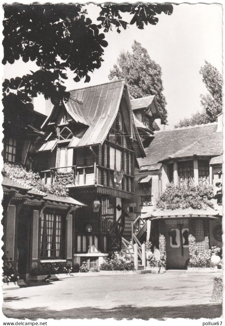 CPSM DE CHENNEVIÈRES  (VAL DE MARNE)  "L'ÉCU DE FRANCE"  -  L'ENTRÉE DU RESTAURANT - Chennevieres Sur Marne