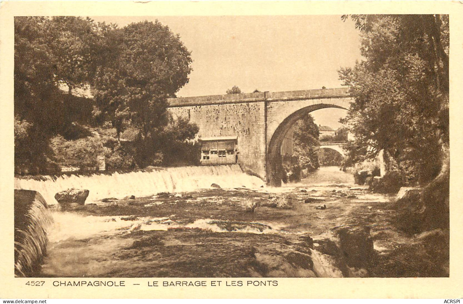 39 Jura  Champagnole Le Barrage Et Les Ponts     N° 36\MN6012 - Champagnole