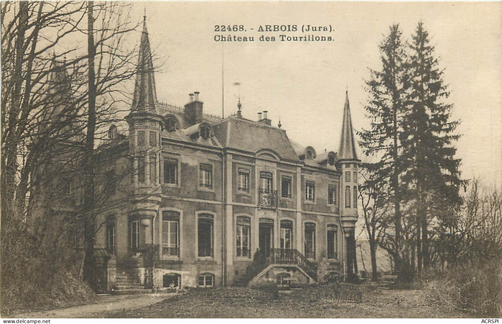 39 Jura  Arbois Château Des Tourillons   N° 37\MN6012 - Arbois