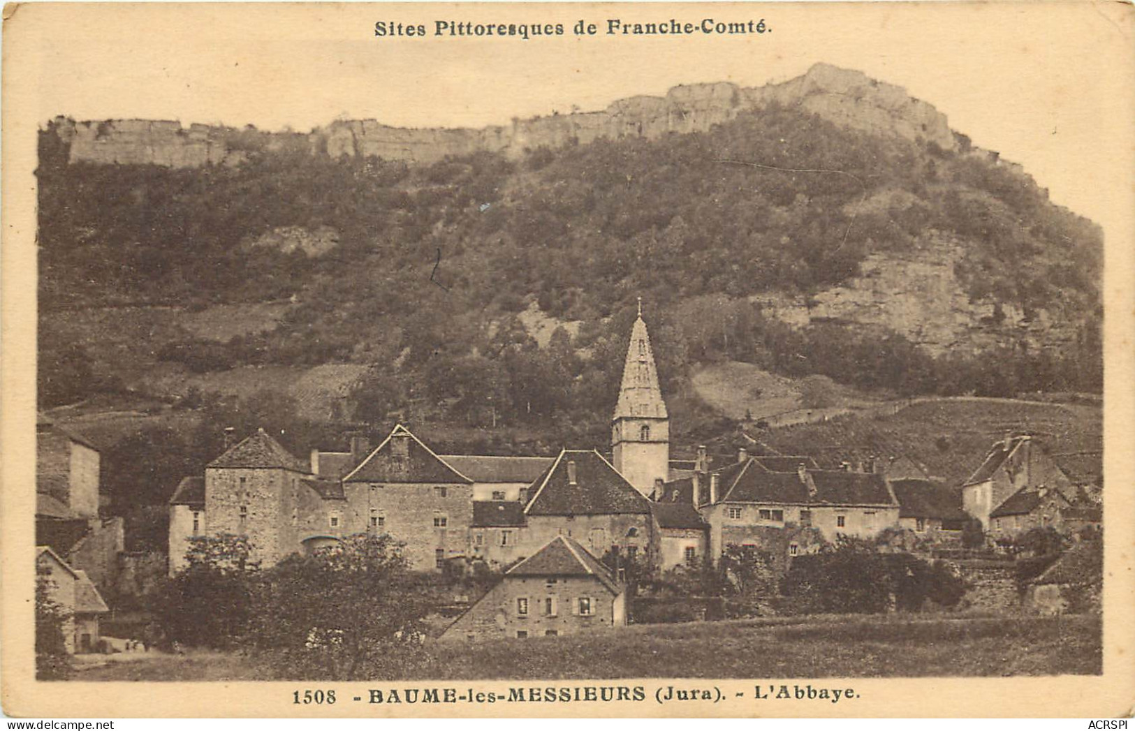 39 Jura  Baume Les Messieurs L'abbaye    N° 46\MN6012 - Baume-les-Messieurs