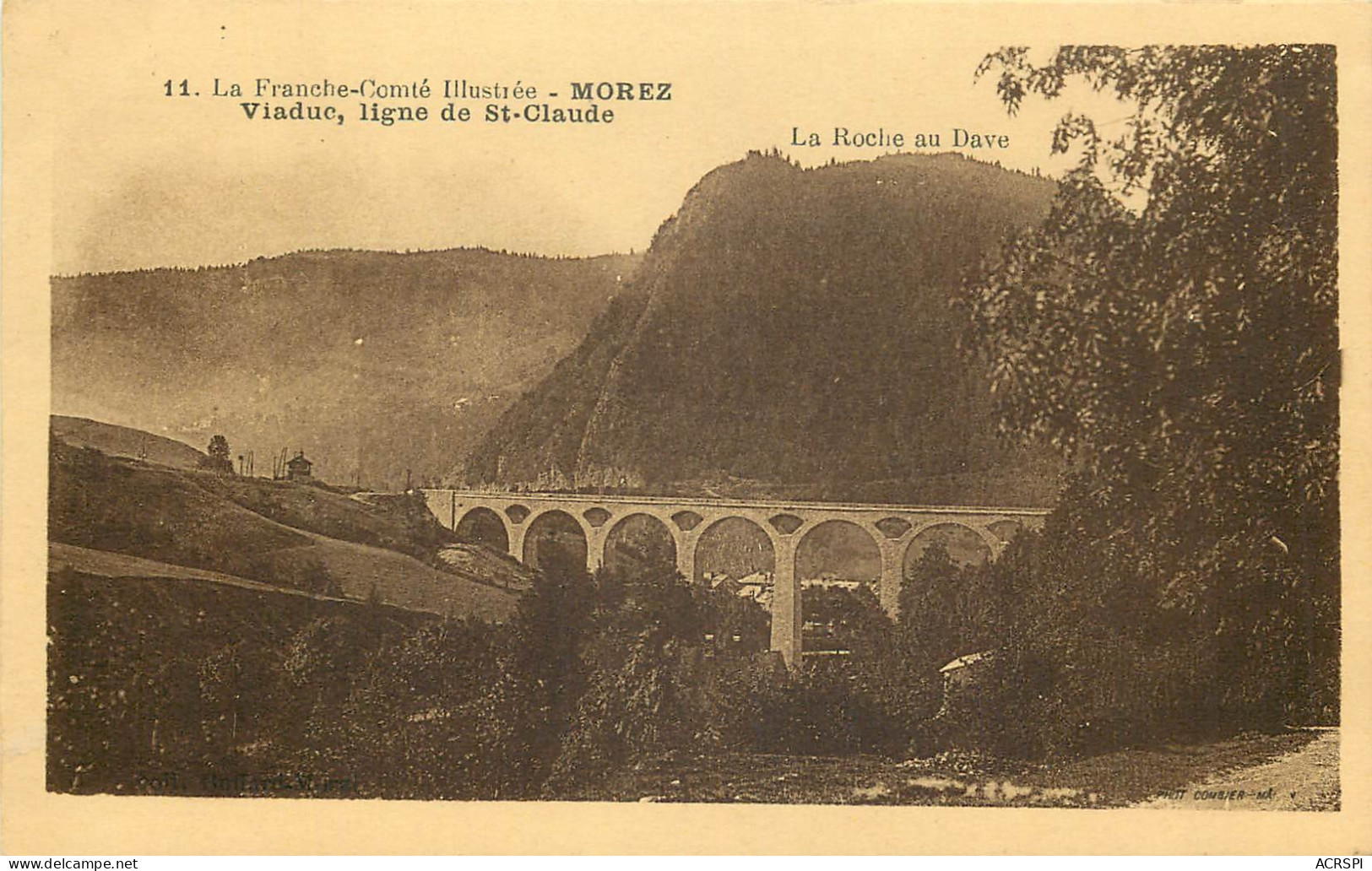 39 Jura  Morez Viaduc Ligne De Saint Claude     N° 45 \MN6013 - Morez