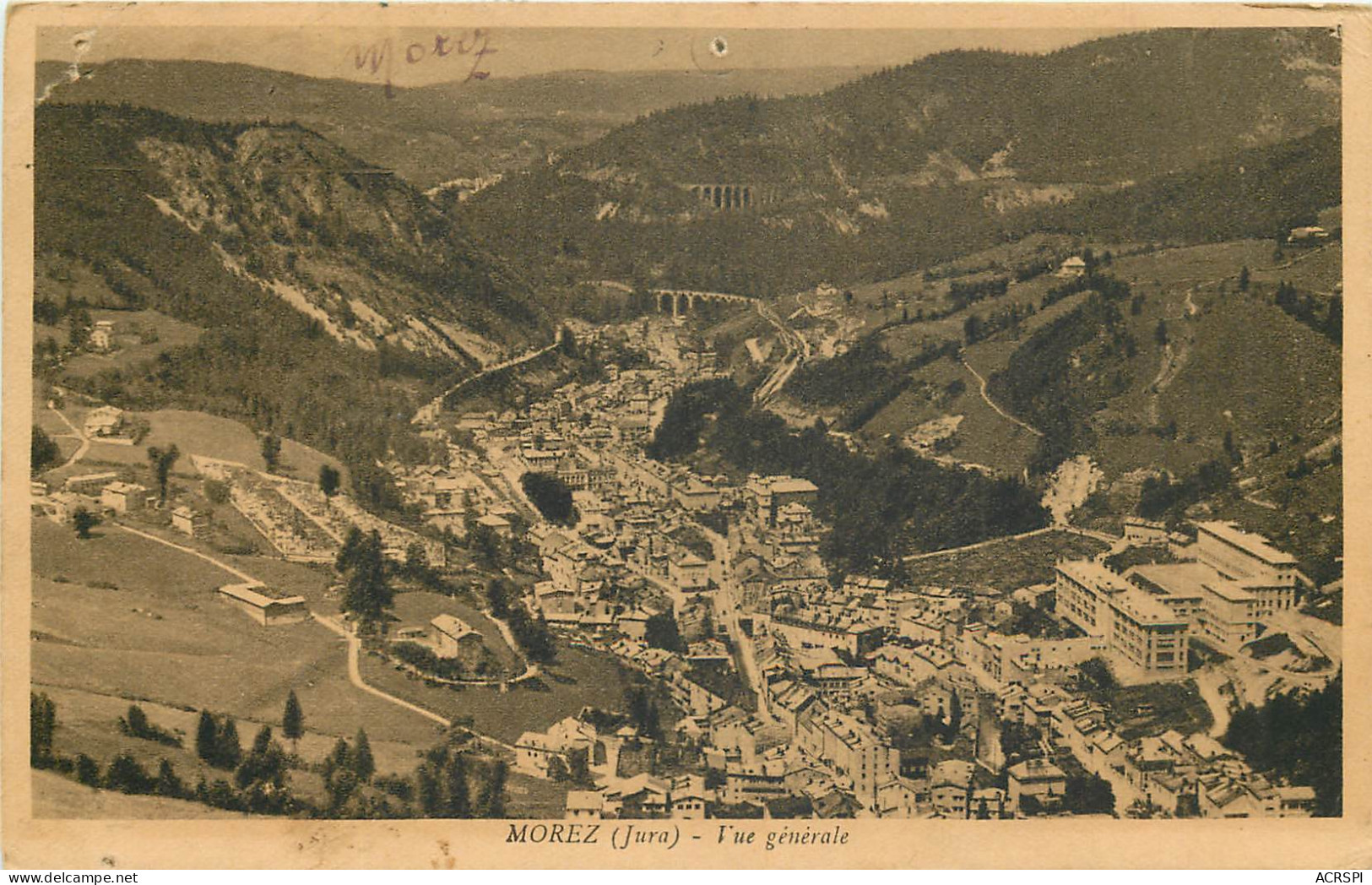 39 Jura  Morez Vue Générale      N° 66 \MN6013 - Morez