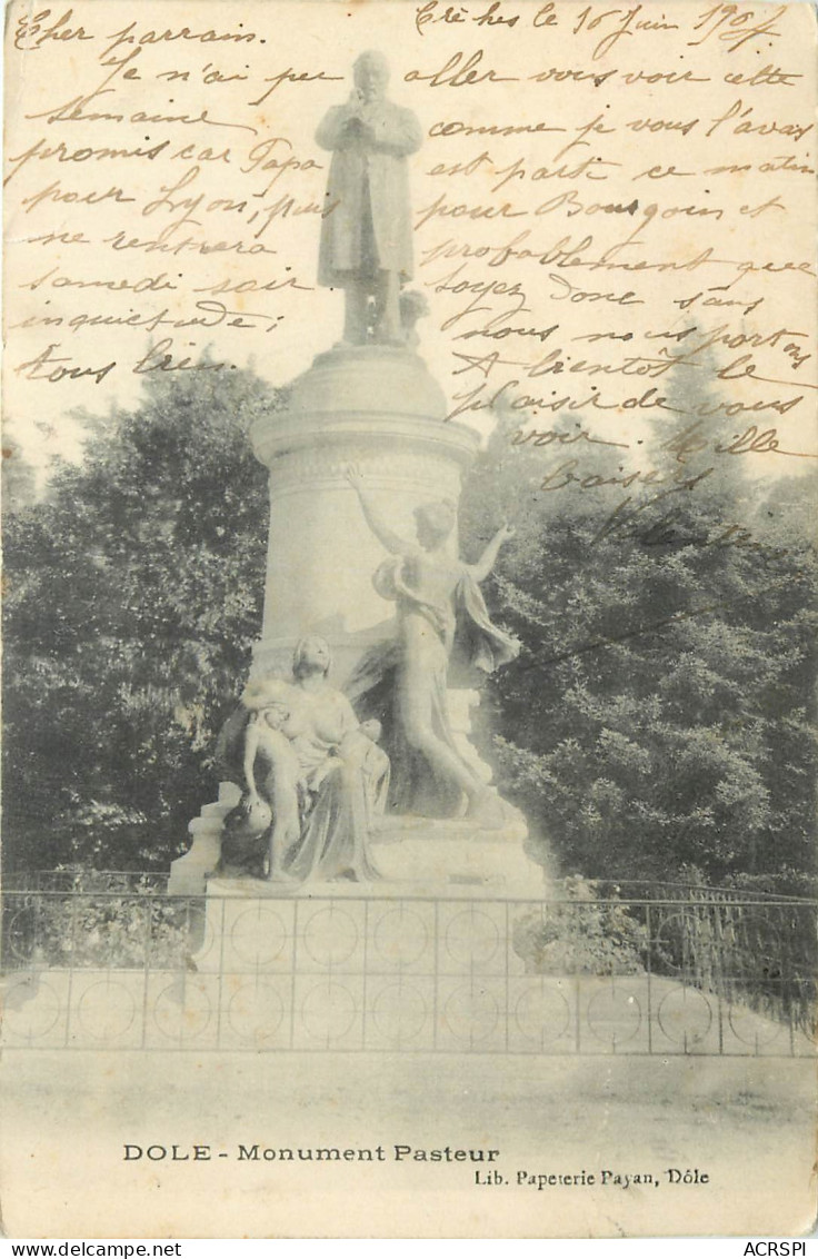 39  Jura   Dole Monument Pasteur      N° 3 \MN6014 - Dole