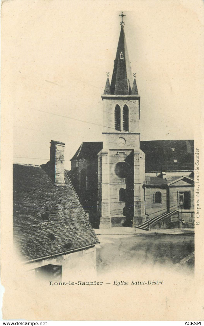 39  Jura   Lons Le Saunier église Saint Désiré     N° 5 \MN6014 - Lons Le Saunier