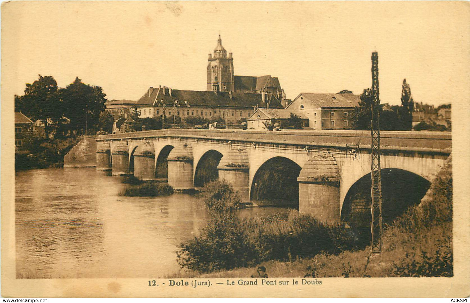 39  Jura  Dole Le Grand Pont Sur Le Doubs      N° 35 \MN6014 - Dole