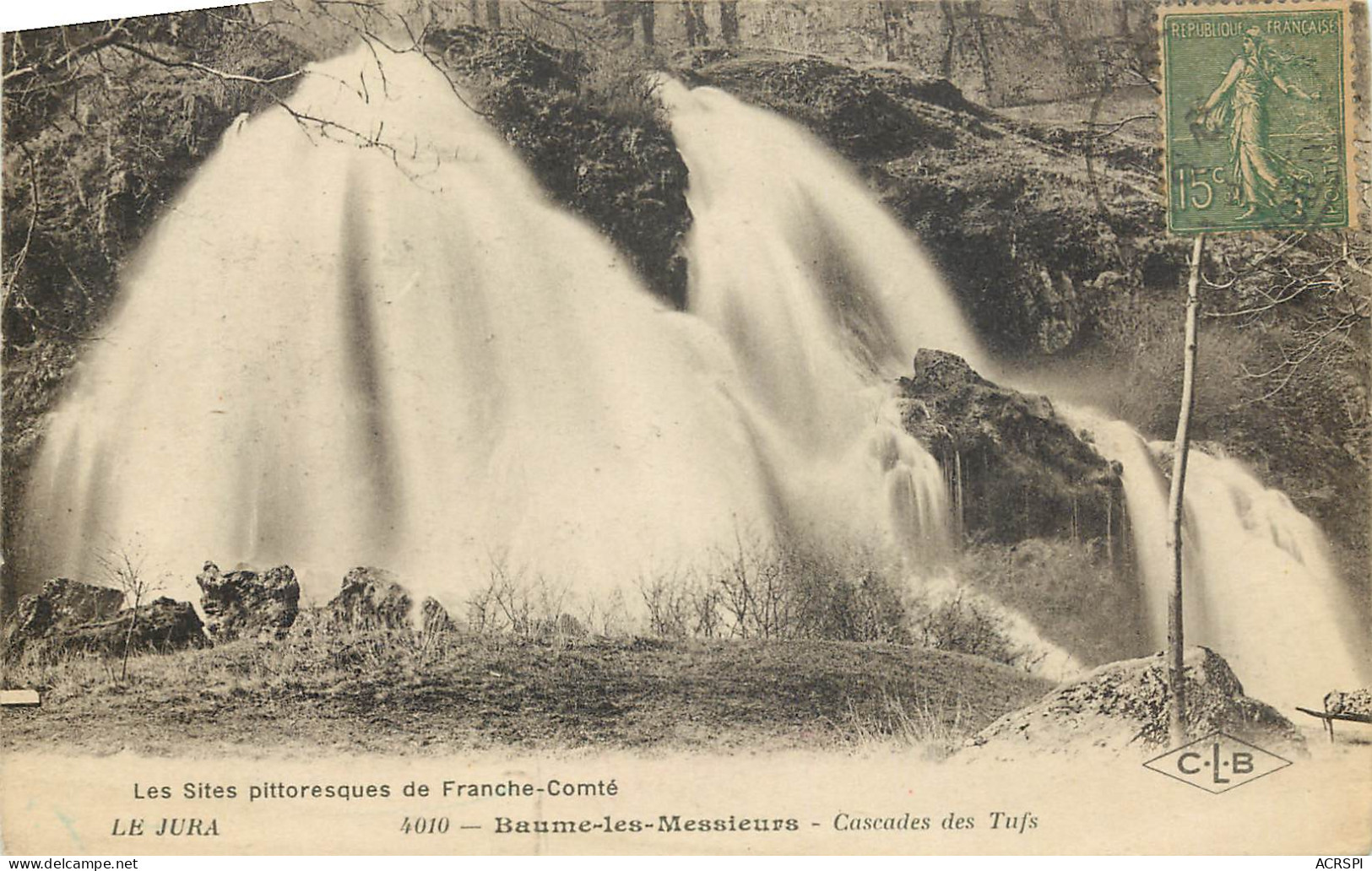 39  Jura  Dole  Baume Les Messieurs Cascades Des Tufs      N° 42 \MN6014 - Baume-les-Messieurs