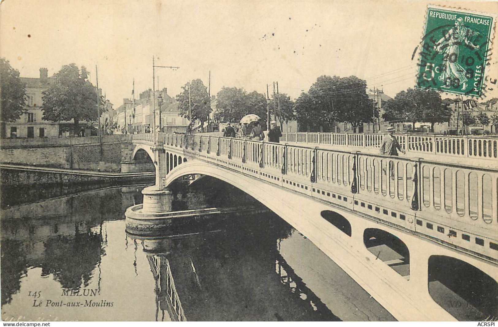 77   Melun Le Pont Aux Moulins      N° 17 \MN6015 - Melun