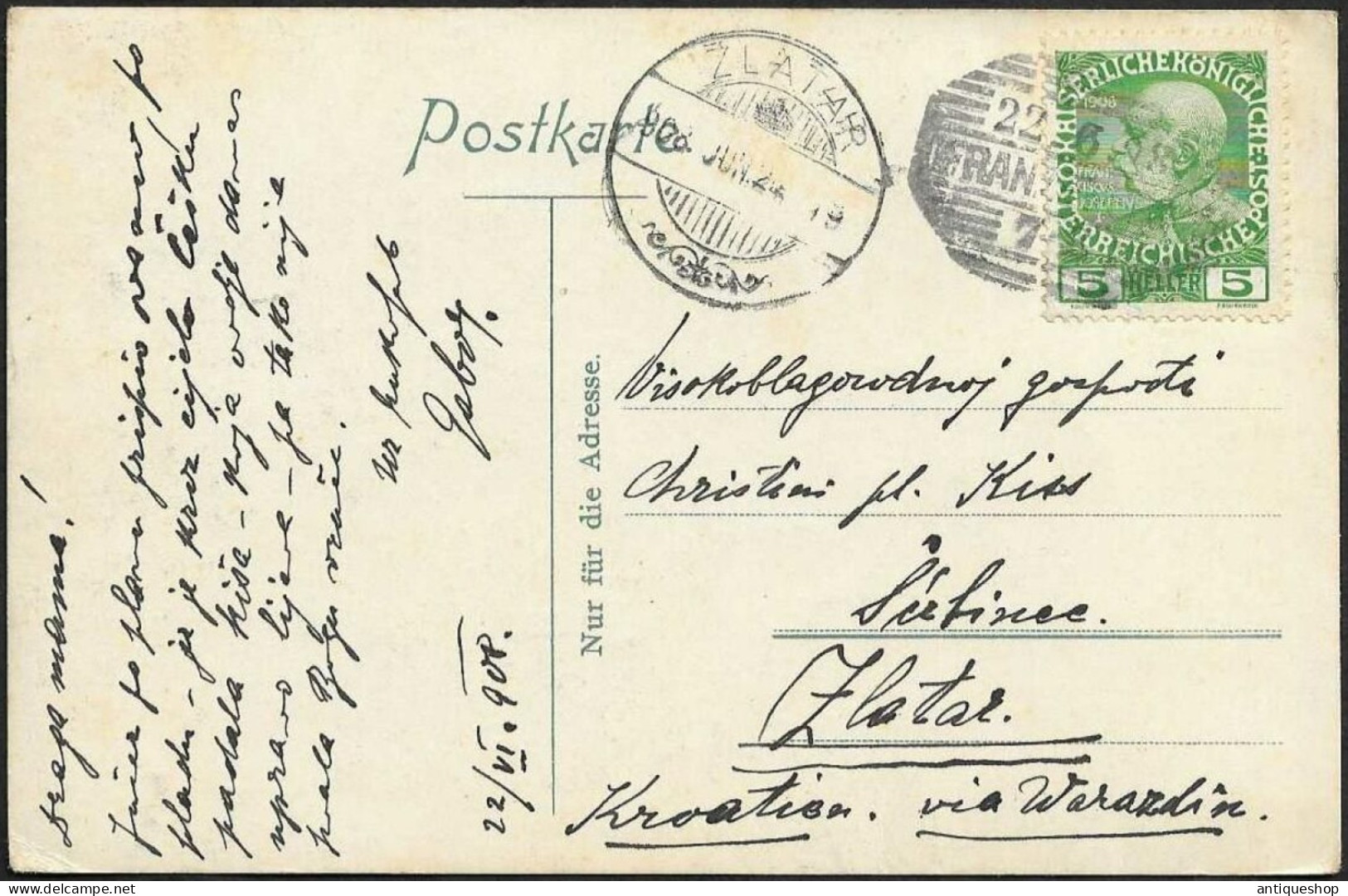 Czech Republic-----Frantiskovy Lazne(Franzensbad)-----old Postcard - Czech Republic