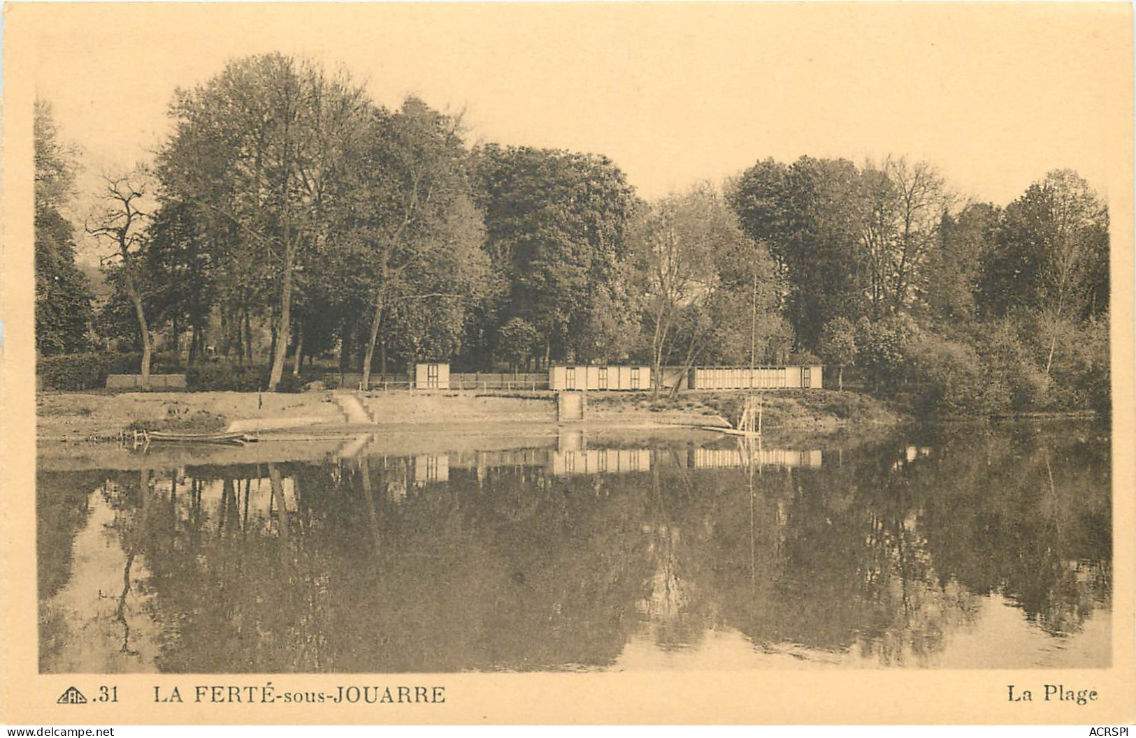 77 Seine Et Marne La Ferté Sous Jouarre  La Plage        N° 48 \MN6022 - La Ferte Sous Jouarre