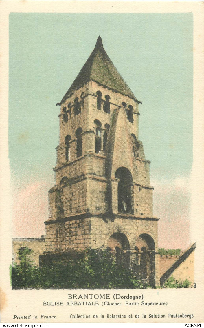 24 Dordogne   Brantome  église Abbatiale       N° 15 \MN6025 - Brantome