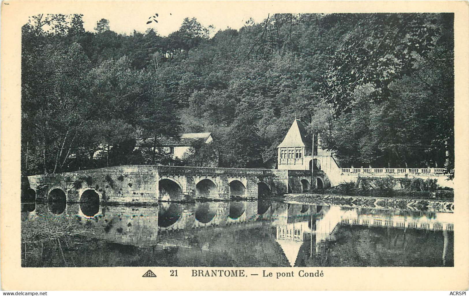 24 Dordogne   Brantome Le Pont Condé    N° 12 \MN6029 - Brantome