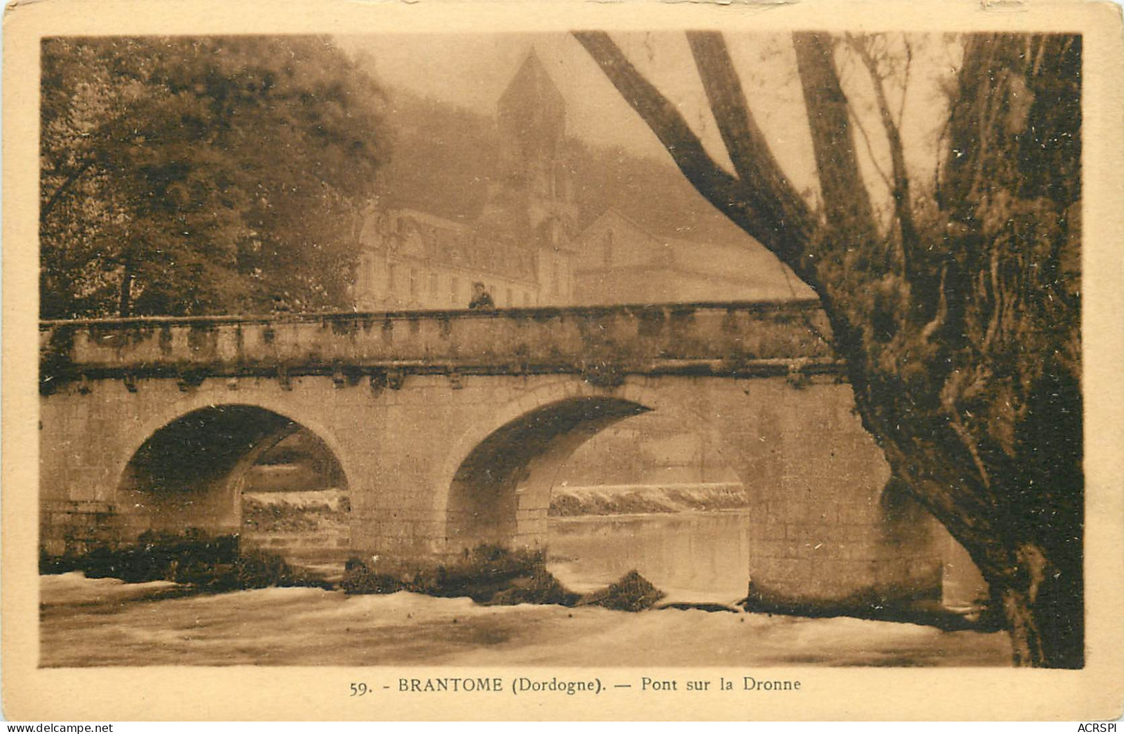 24 Dordogne  Brantome Pont Sur La Dronne   N° 35 \MN6029 - Brantome