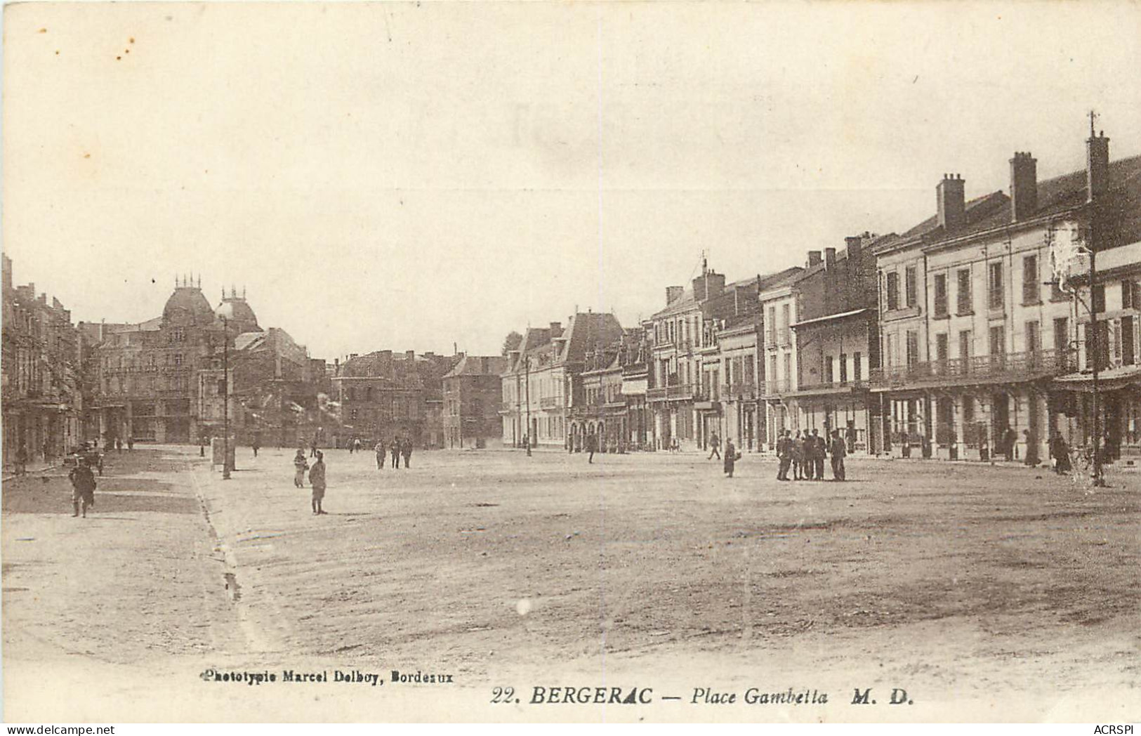 24 Dordogne   Bergerac Place Gambella   N° 2 \MN6031 - Bergerac