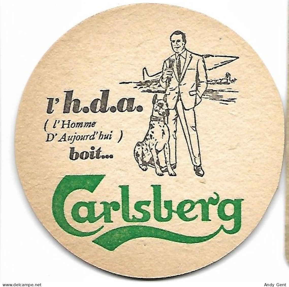 #83 Carlsberg - Bierdeckel