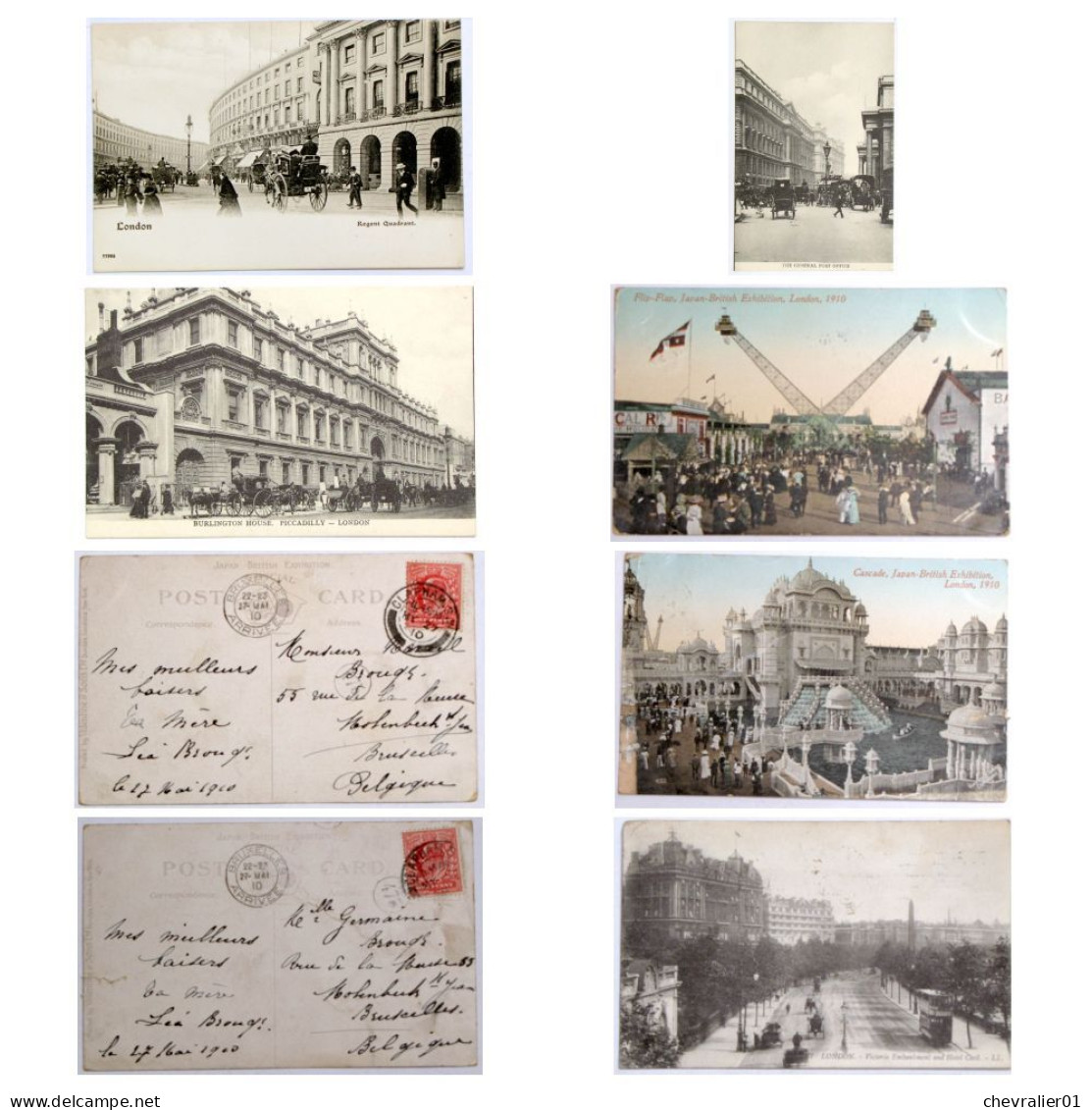 CPA-UK_London_lot De 43 Cartes Postales - 5 - 99 Postcards