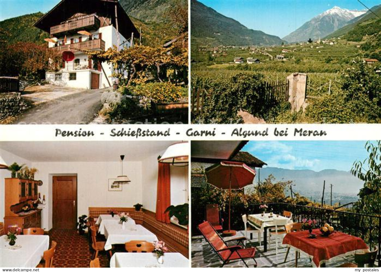 73288744 Algund Merano Pension Schiessstand Garni Algrund Algund Merano - Autres & Non Classés