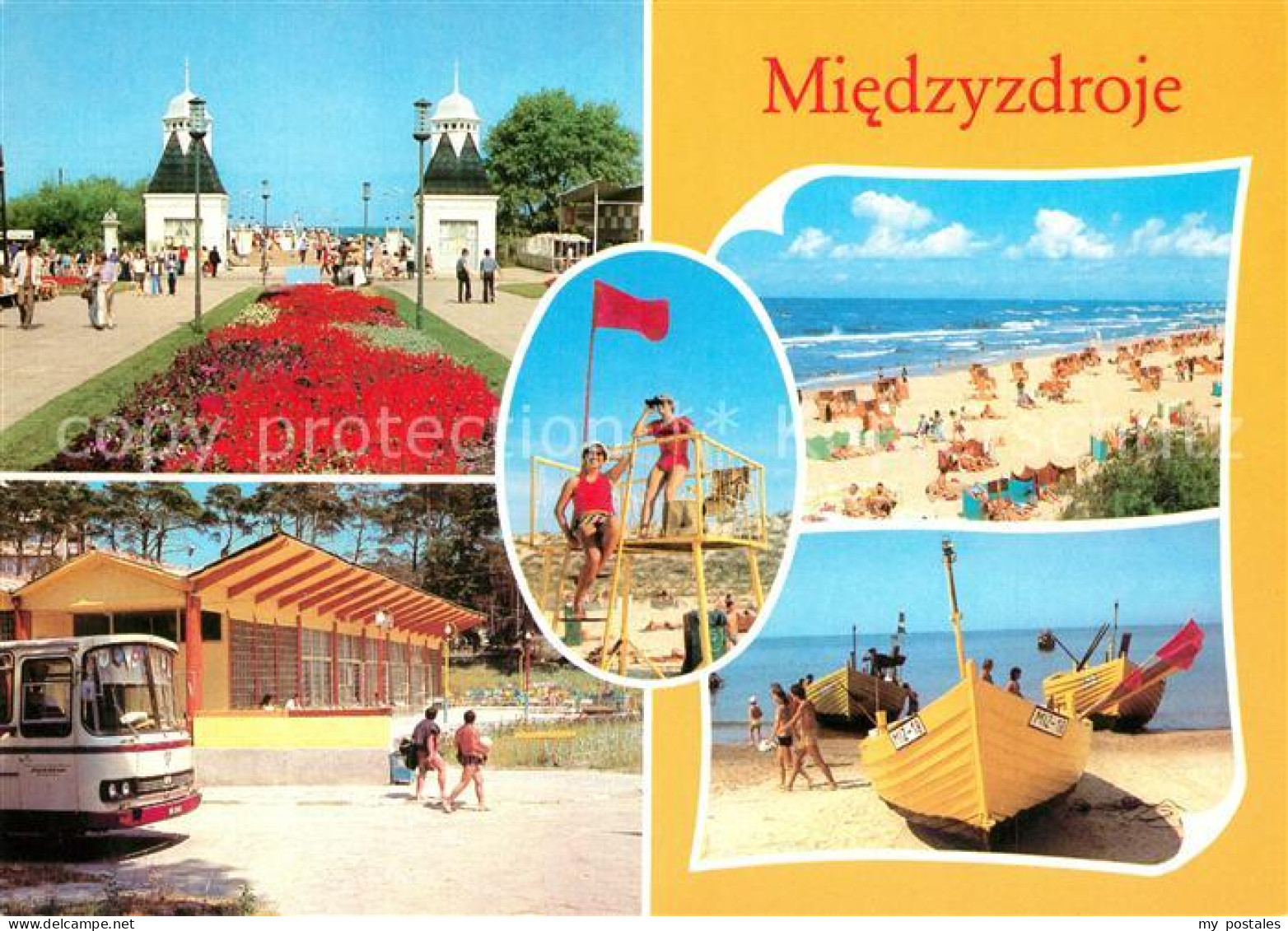 73288173 Miedzyzdroje Strand Seepromenade Boote Miedzyzdroje - Polen