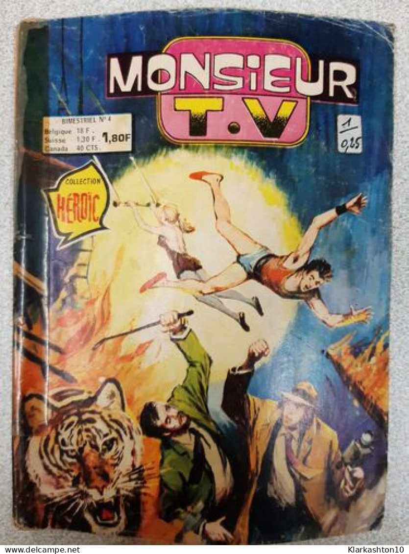 Monsieur T.V Nº4 / 1976 - Autres & Non Classés