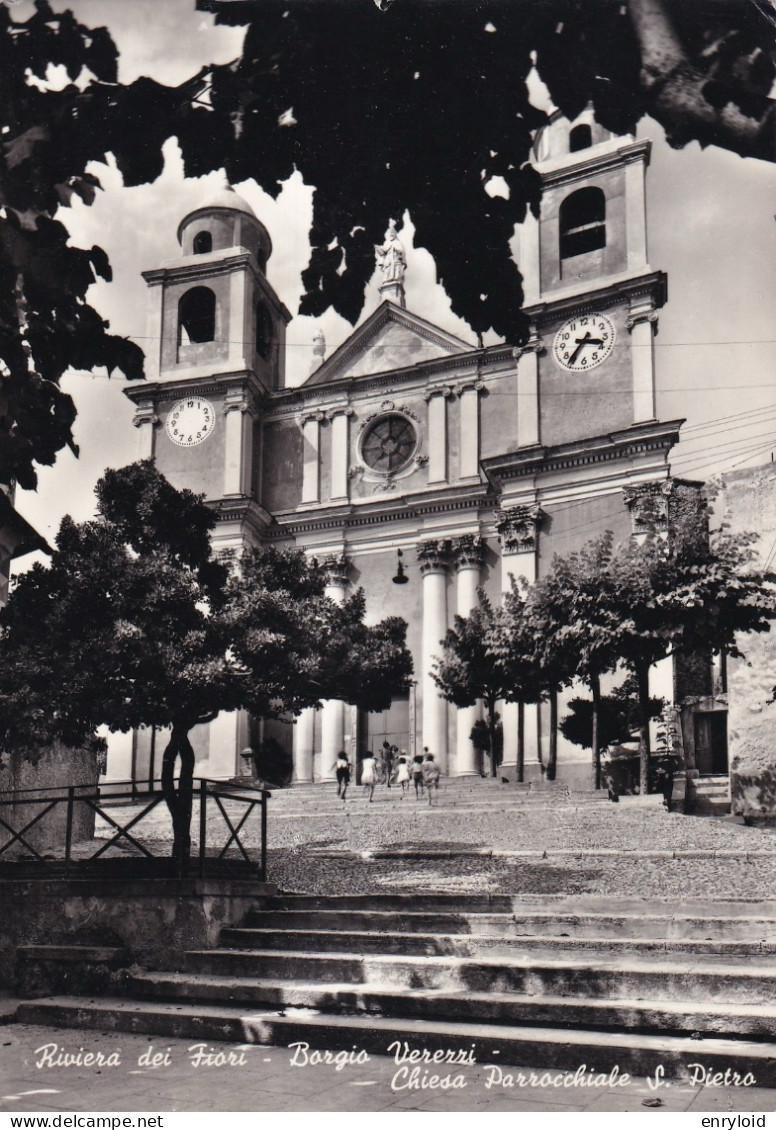 Borgio Verezzi Chiesa Parrocchiale Di San Pietro - Autres & Non Classés