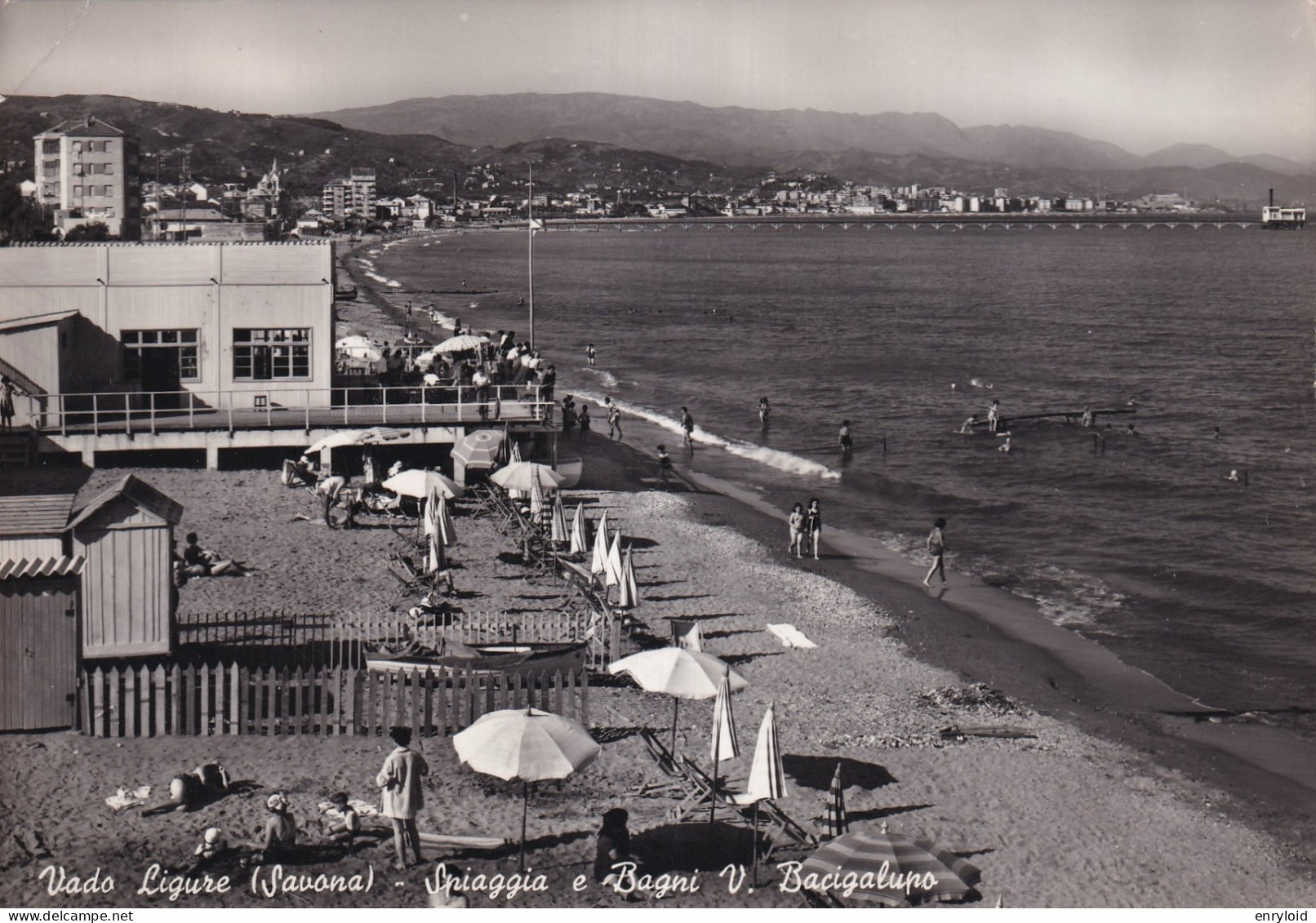 Vado Ligure Spiaggia E Bagni Bacigalupo - Andere & Zonder Classificatie