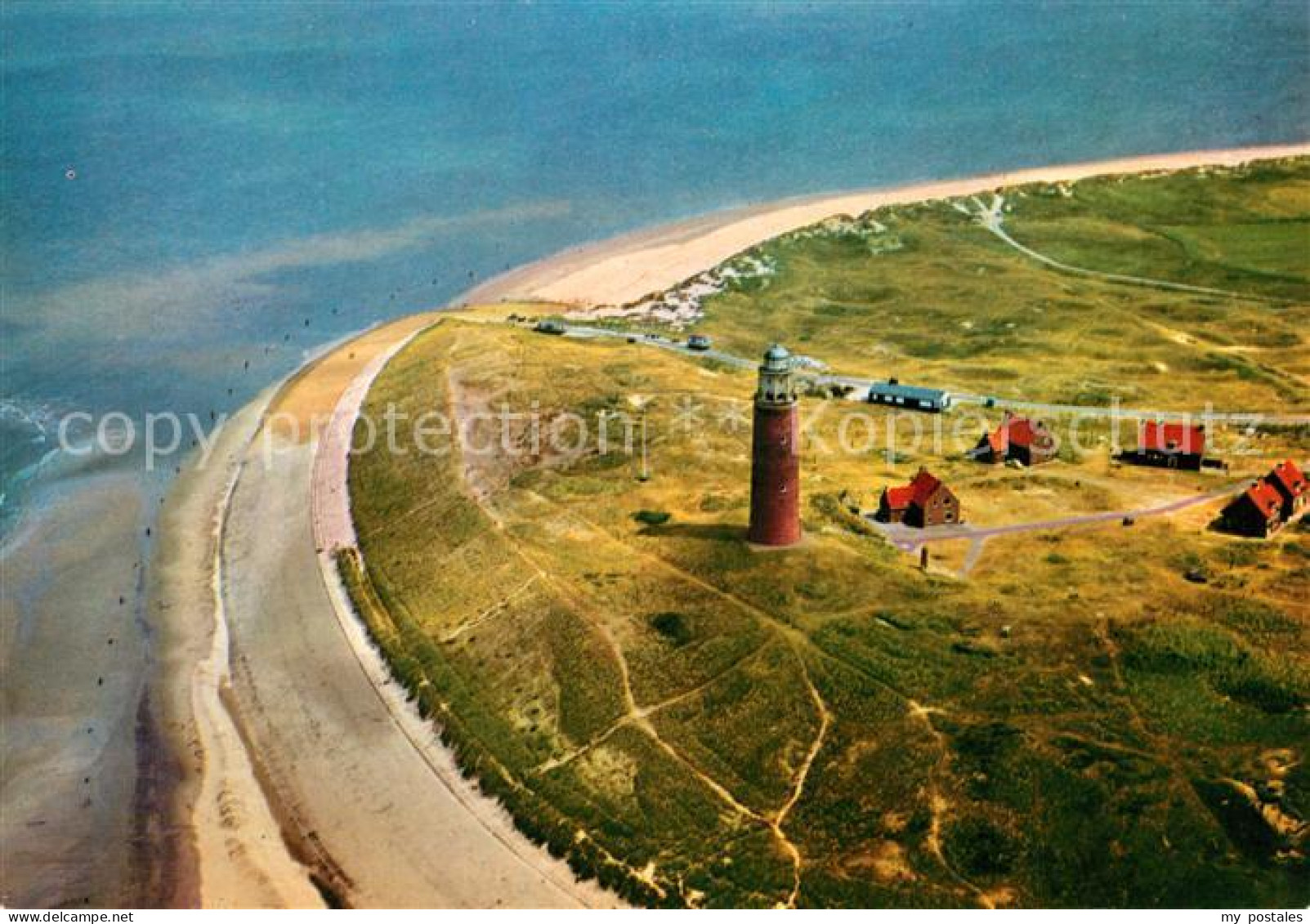 73286885 Texel Fliegeraufnahme Vuurtoren Texel - Andere & Zonder Classificatie