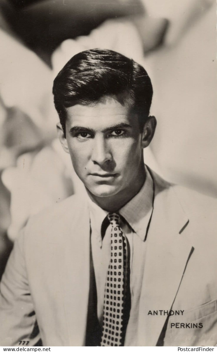 Anthony Perkins Of Psycho 1957 Paramount Film Real Photo Postcard - Acteurs