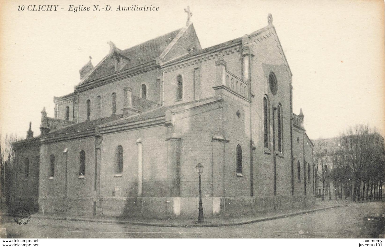 CPA Clichy-Eglise Notre Dame Auxiliatrice-10     L2455 - Clichy Sous Bois