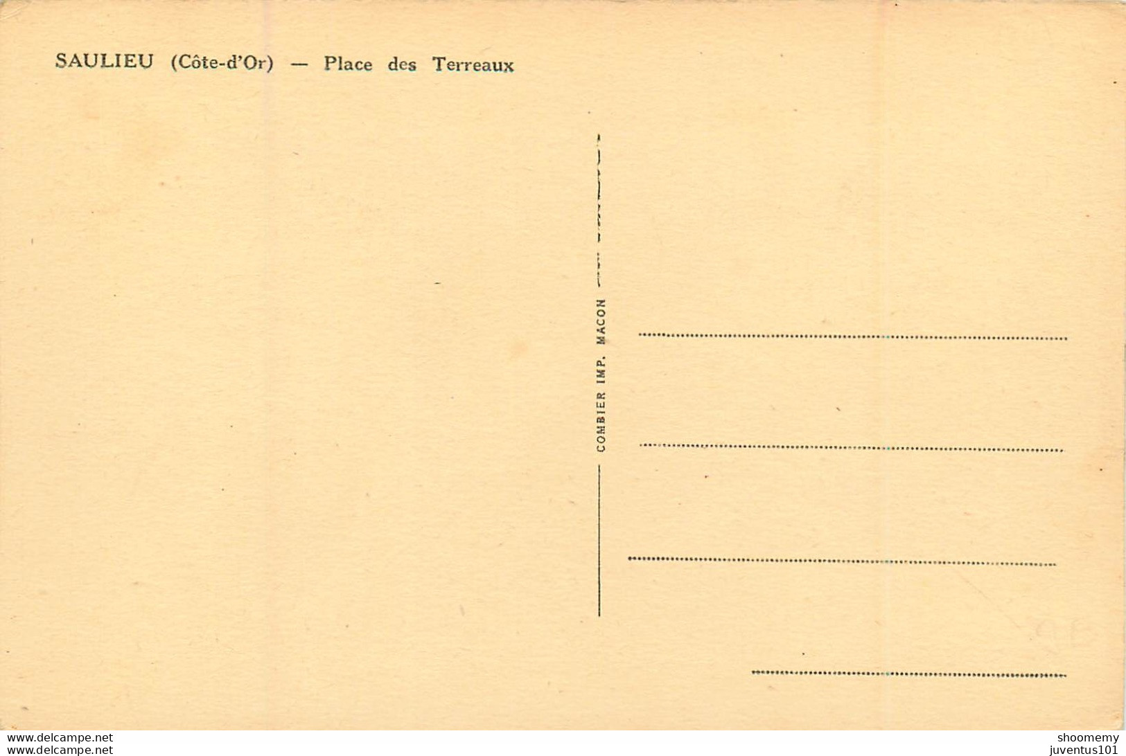 CPA Saulieu-Place Des Terreaux       L1919 - Saulieu