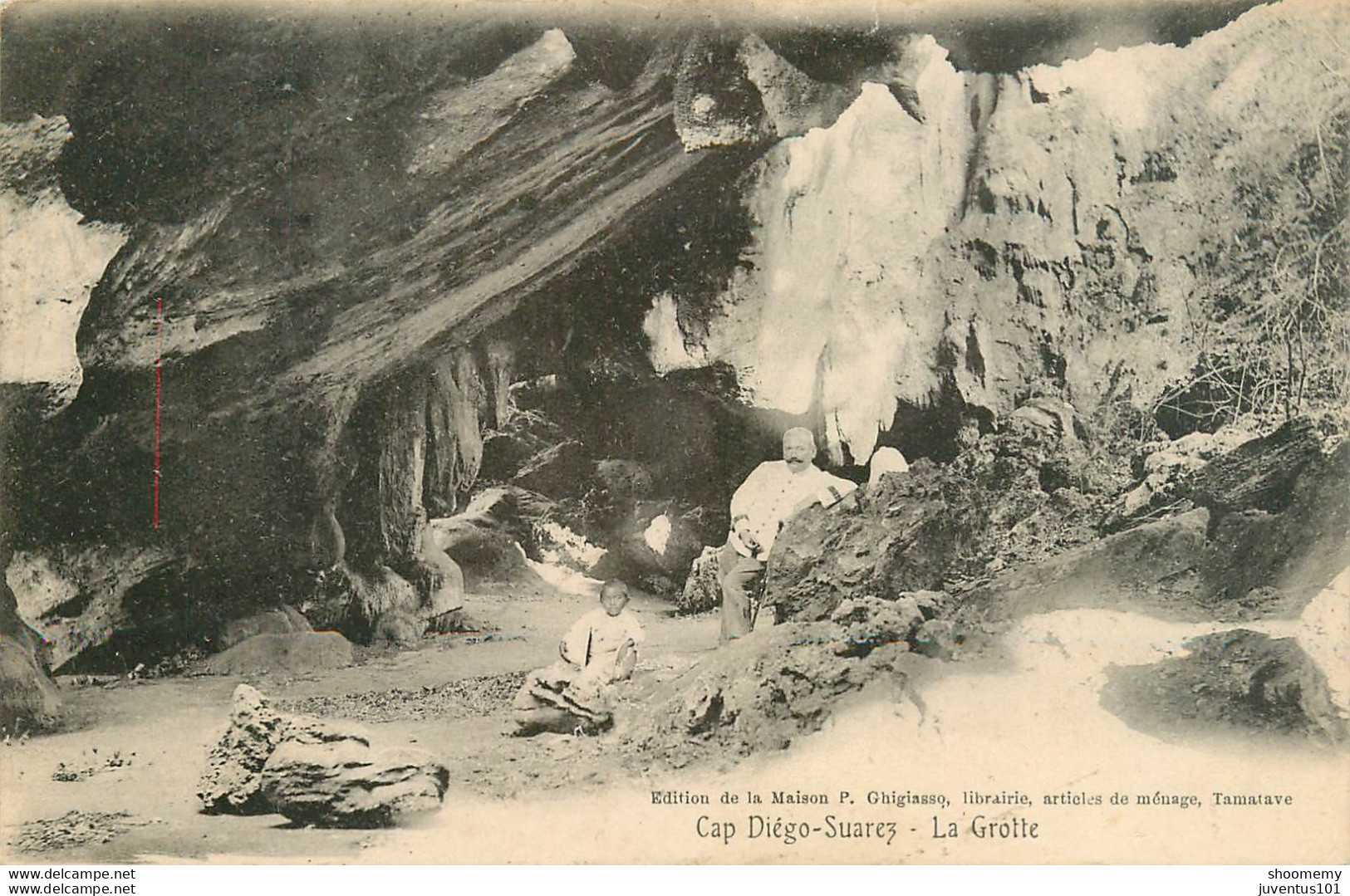 CPA Cap Diègo Suarez-La Grotte      L1919 - Madagascar