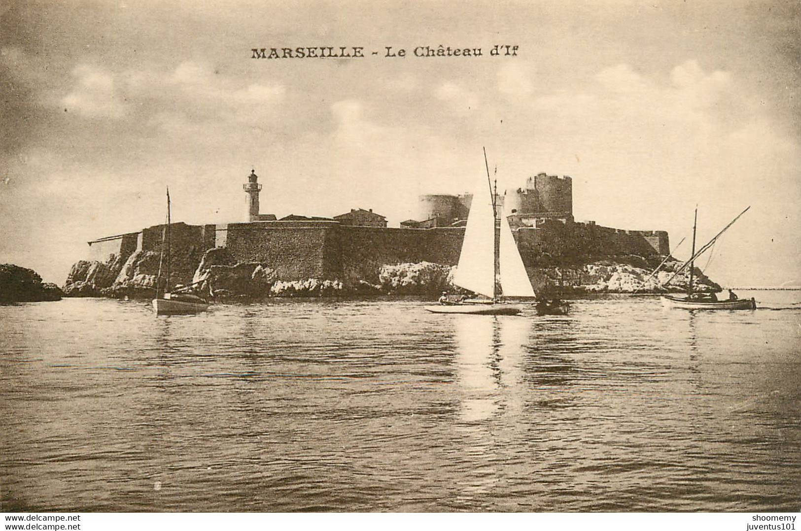 CPA Marseille-Château D'If        L1089 - Festung (Château D'If), Frioul, Inseln...