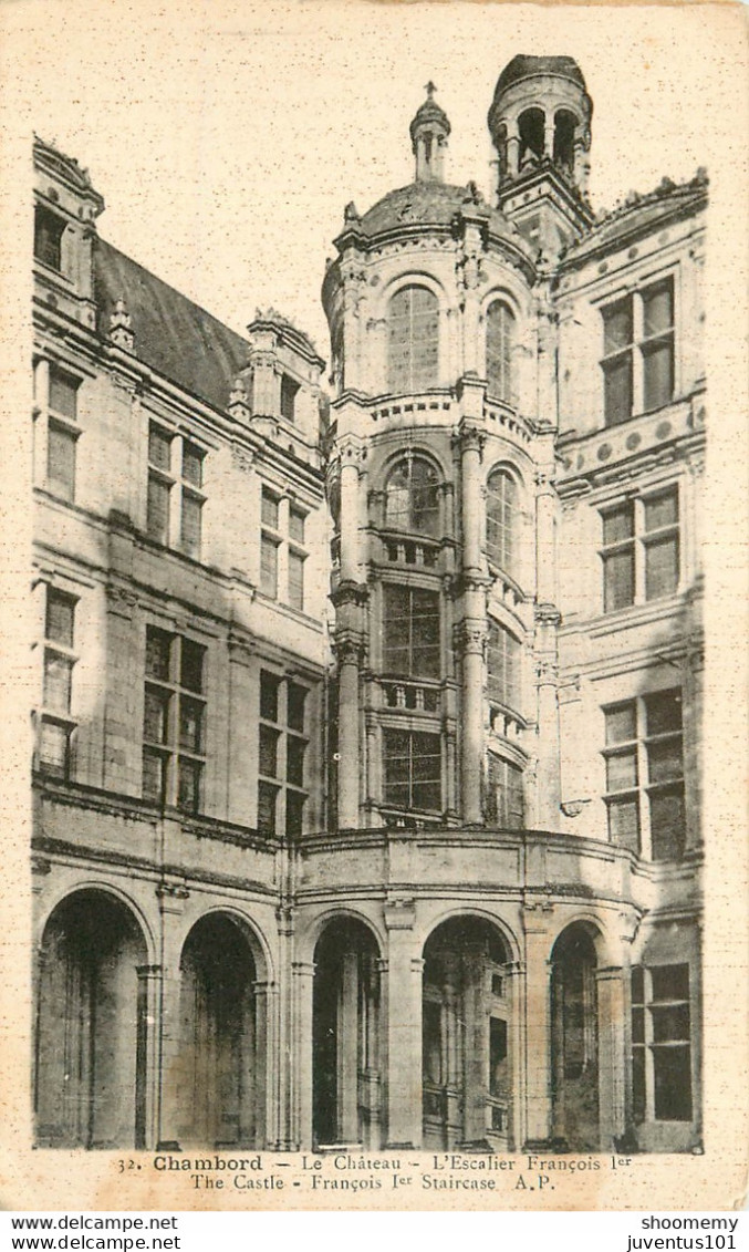 CPA Château De Chambord      L1089 - Chambord