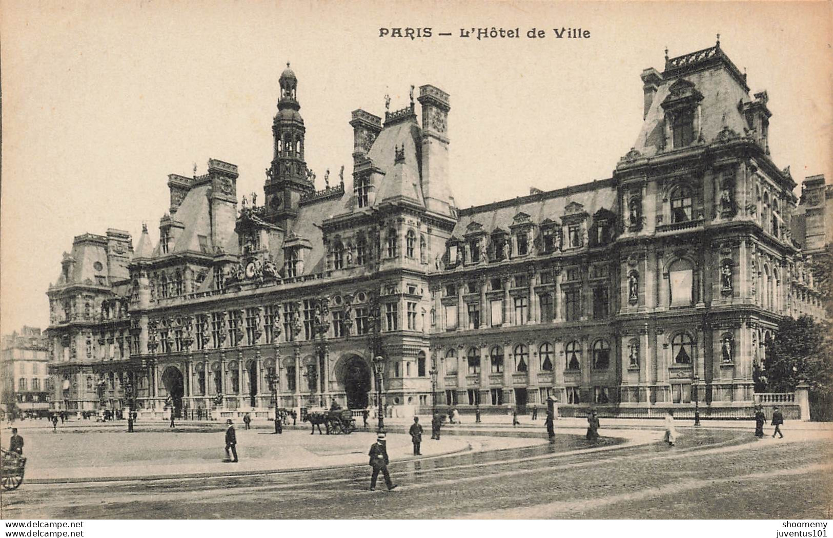 CPA Paris-L'hôtel De Ville          L2414 - Andere Monumenten, Gebouwen