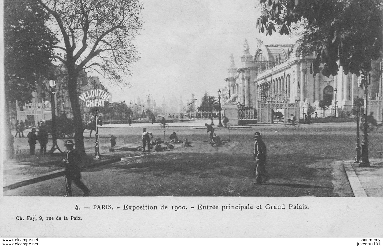 CPA Paris-Exposition De 1900-Entrée Principale Et Grand Palais-4         L2415 - Expositions