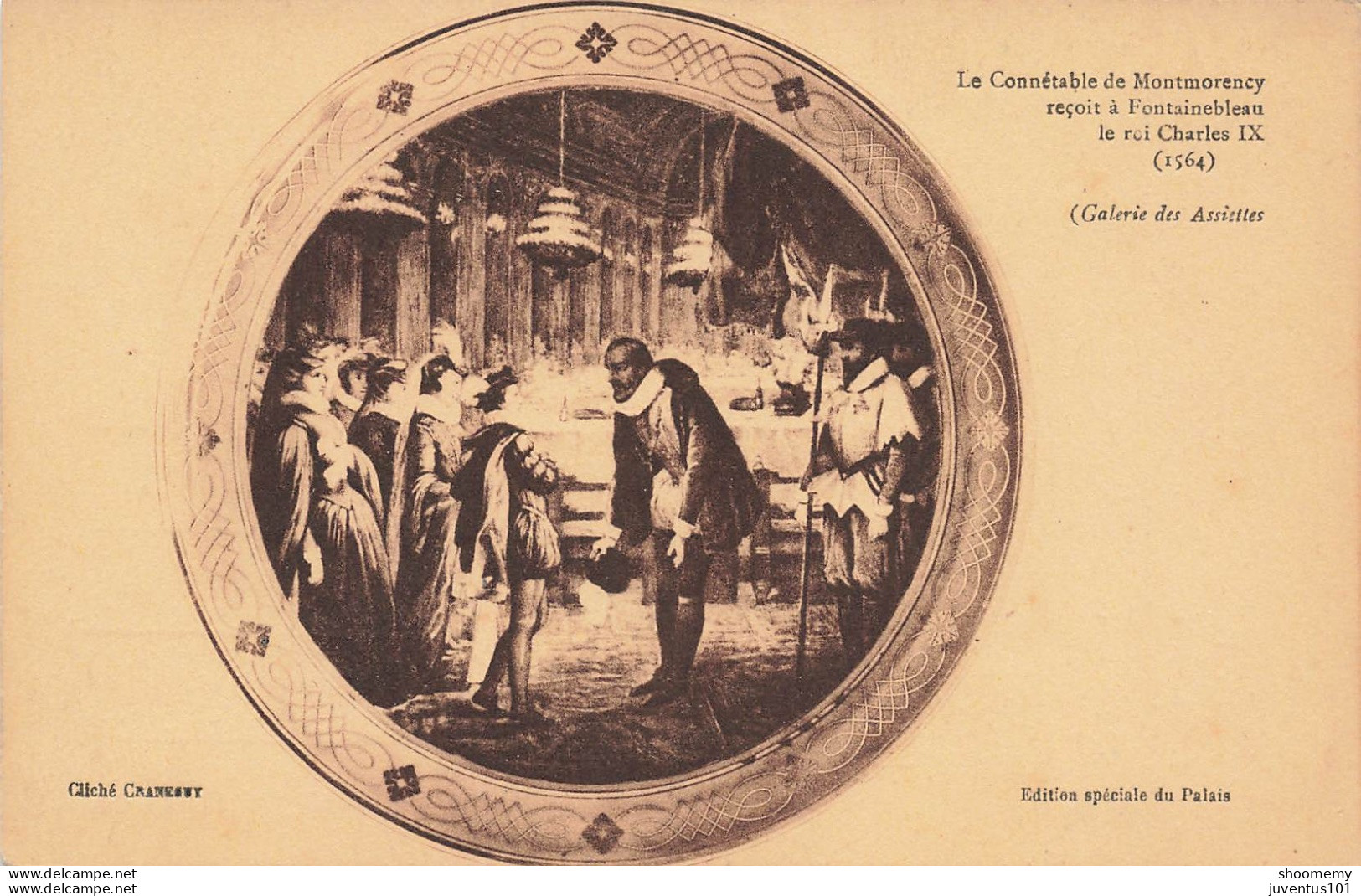 CPA Histoire-Le Connétable De Montmorency Reçoit à Fontainebleau          L2415 - History
