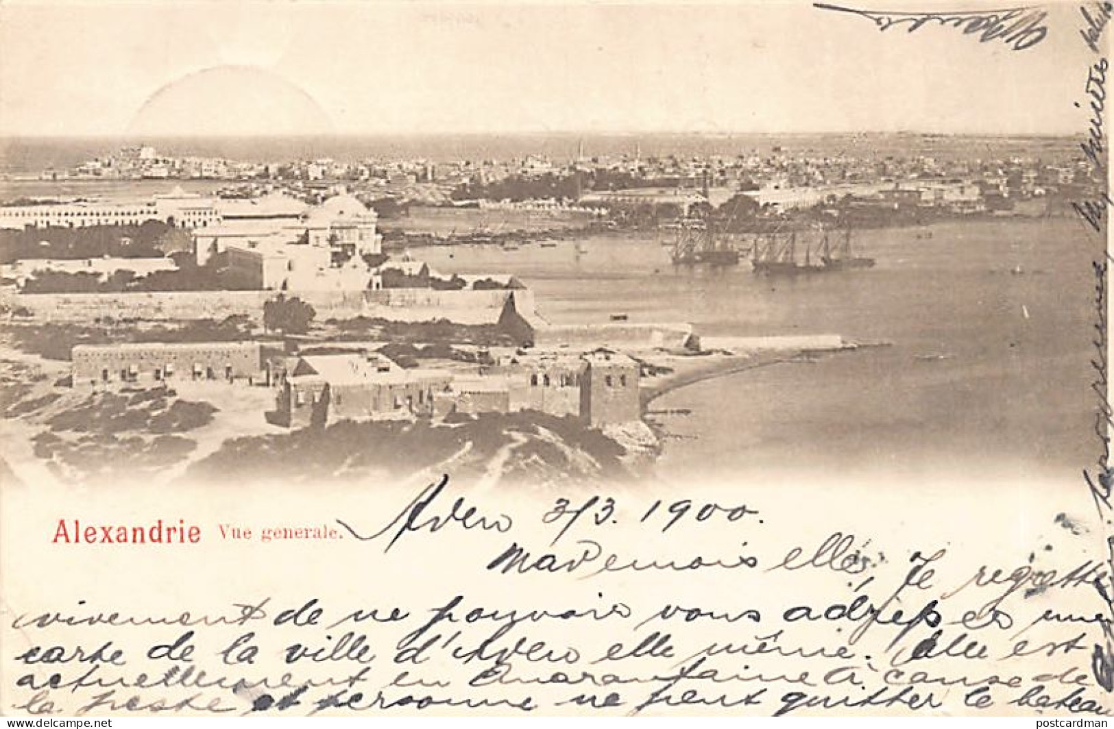 Egypt - ALEXANDRIA - General View - Publ. Unknown  - Alexandrie