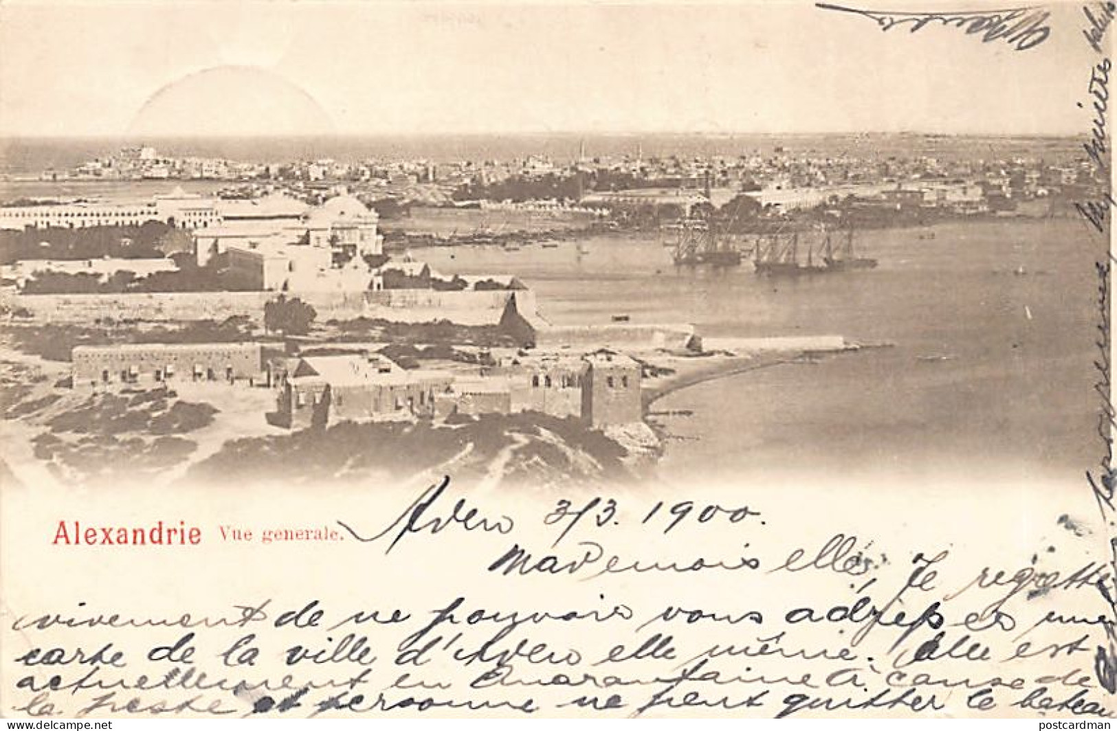 Egypt - ALEXANDRIA - General View - Publ. Unknown  - Alexandria