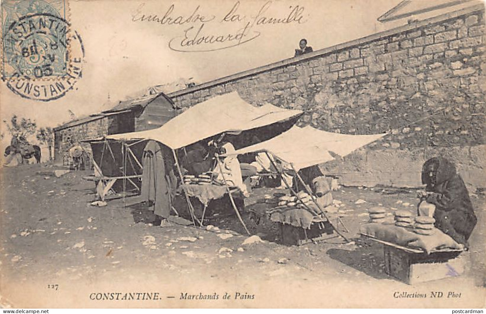 Algérie - CONSTANTINE - Marchands De Pains - Ed. ND Phot. 127 - Konstantinopel