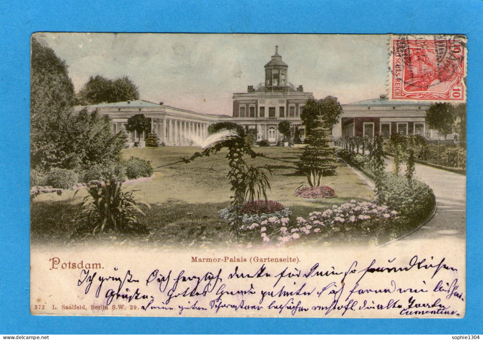 POTSDAM - Marmor-Palais (Gartenseite) - Potsdam