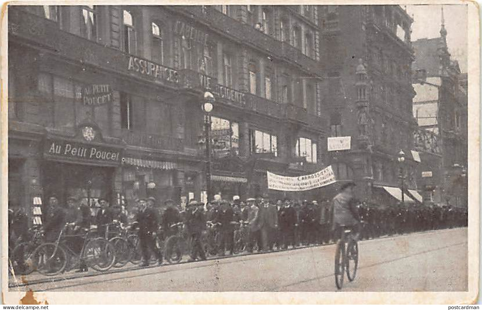 Bruxelles - Grêve Lock-Out De Juin 1913 - Union Centrale Des Ouvriers De La Voiture De Belgique. - Sonstige & Ohne Zuordnung