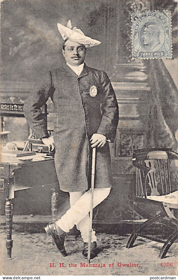 India - GWALIOR - The Maharaja Madho Rao Scindia - Publ. Unknown 6356 - India