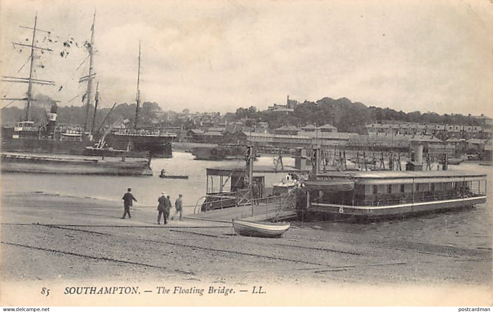 England - Hants - SOUTHAMPTON - The Floating Bridge - Publisher Levy LL. 85 - Southampton