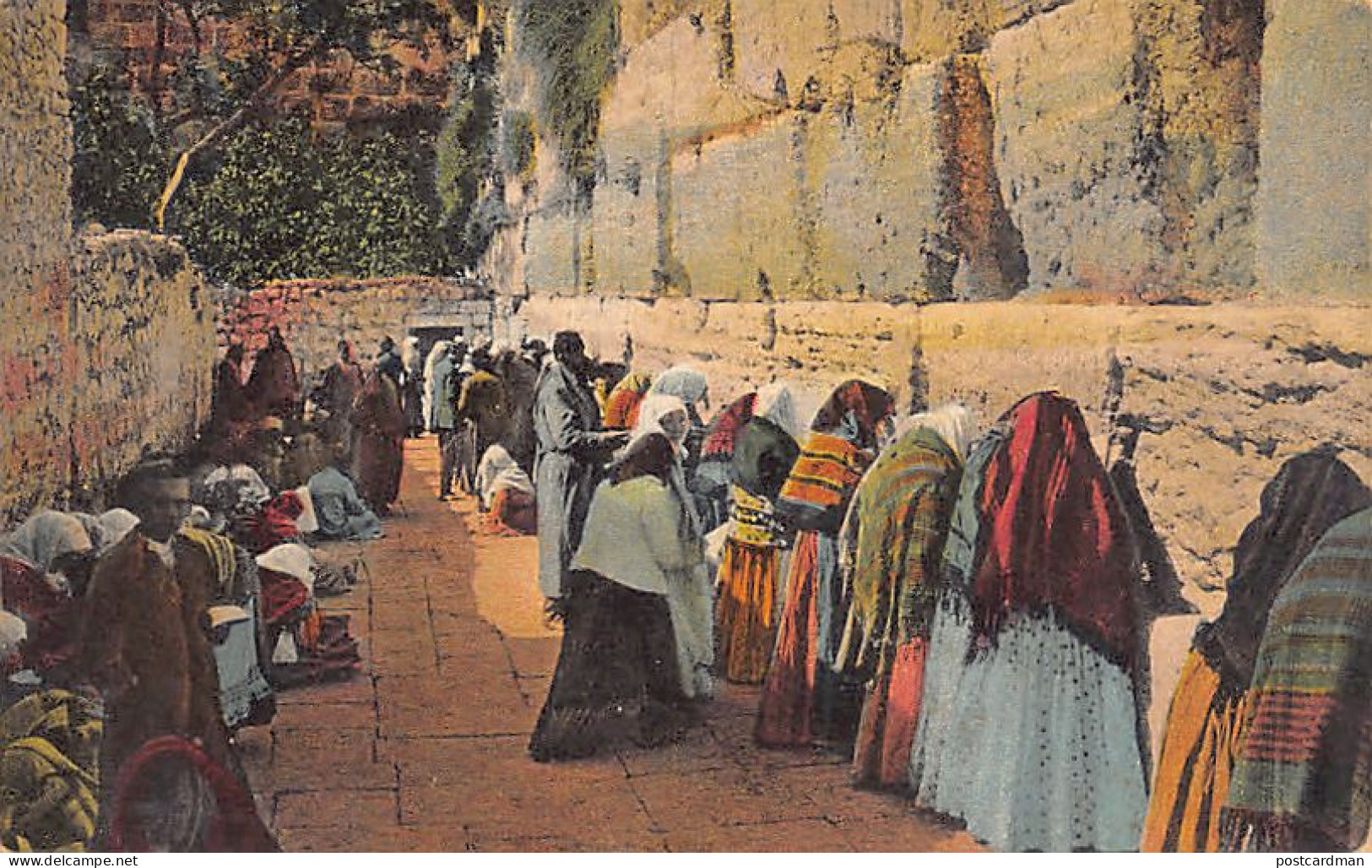 Israel - JERUSALEM - Jewish Wailing Wall - Publ. Christian Herald Year 1914 - Israel