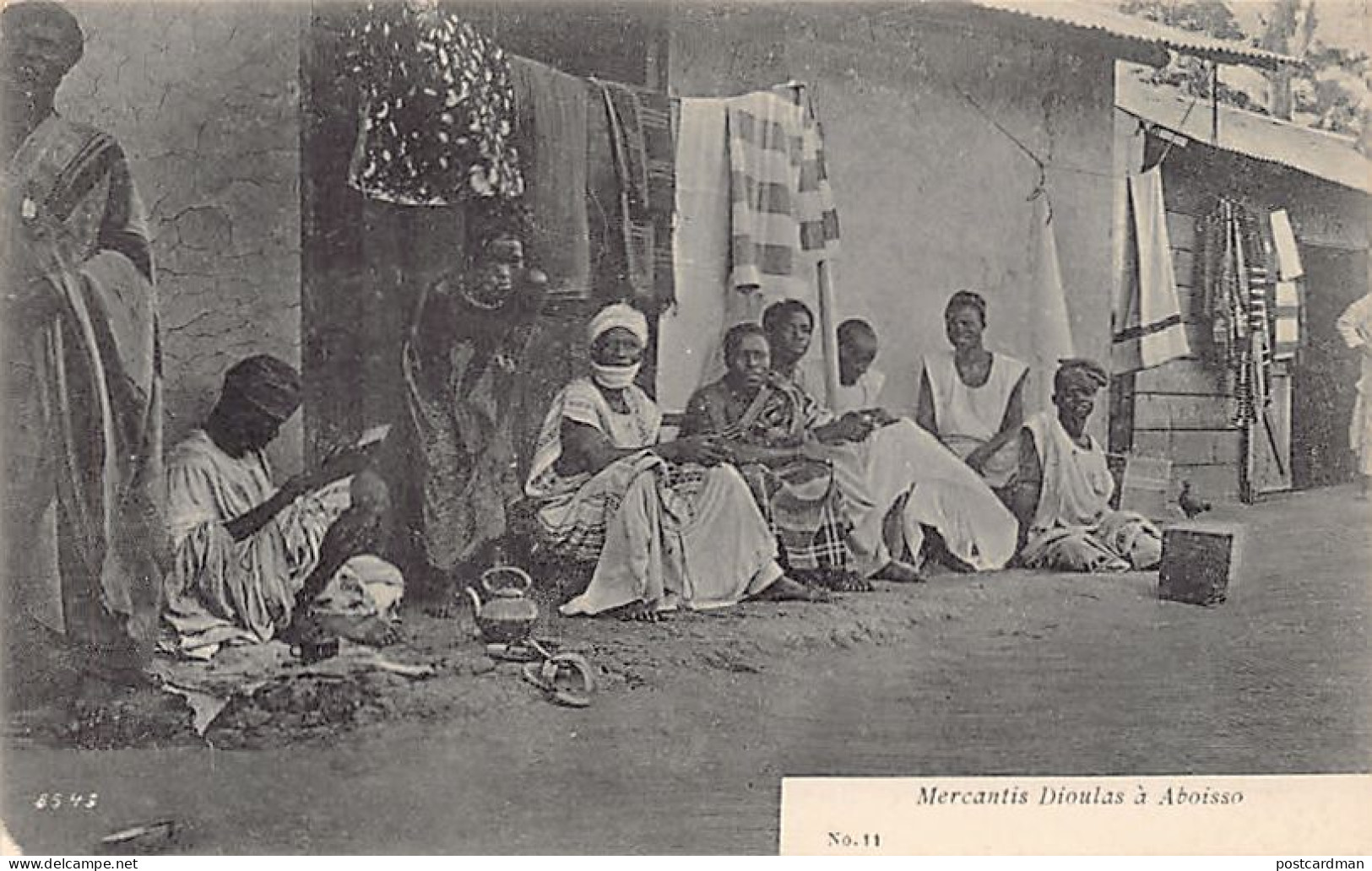 Côte D'Ivoire - Mercantis Dioulas à Aboisso - Ed. Inconnu 11 - Ivory Coast