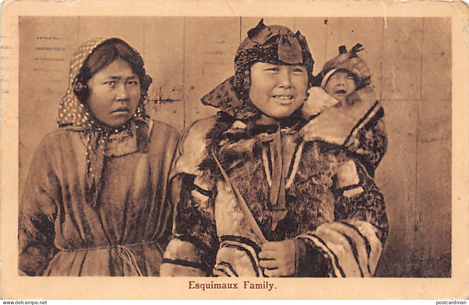 Canada - Eskimo Family - Publ. Ayre & Sons 1141 - Indiani Dell'America Del Nord