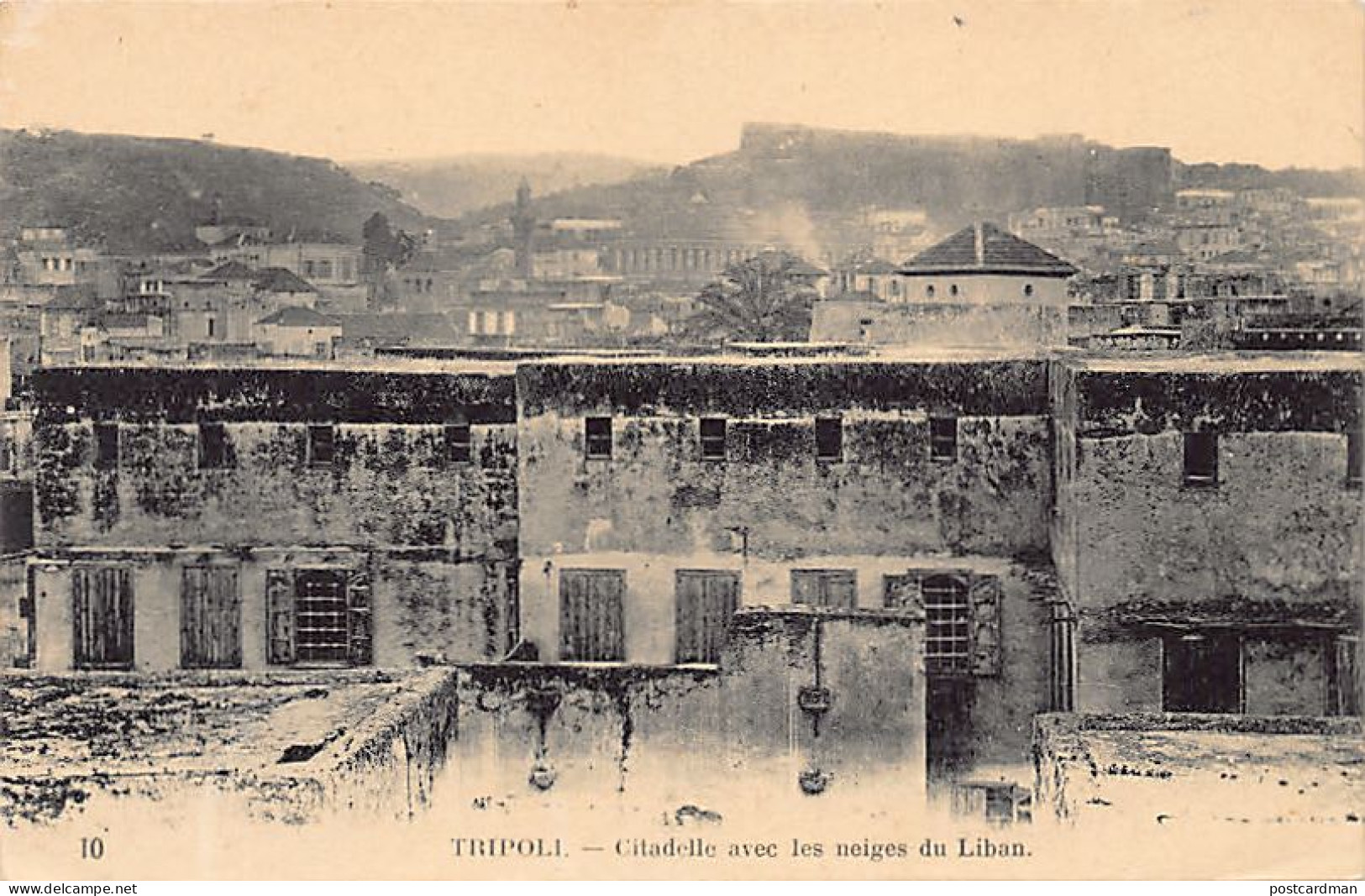 Liban - TRIPOLI - Citadelle Avec Les Neiges Du Liban - Ed. Joseph Zablith 10 - Líbano