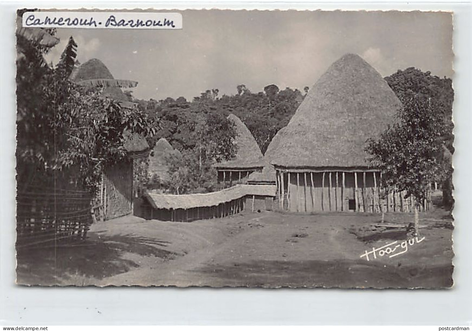 Cameroun - BANDJOUM - Case Bamoun - Ed. R. Guerpillon 25 - Cameroun