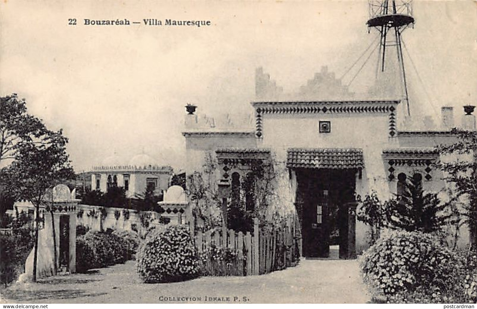 BOUZAREAH Villa Mauresque - Autres & Non Classés