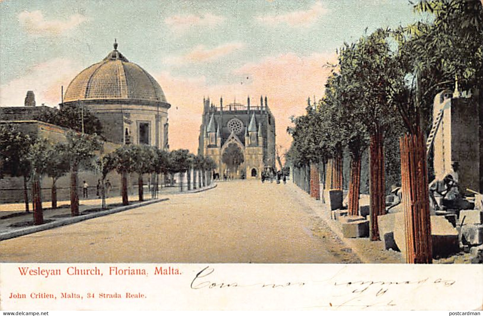 Malta - FLORIANA - Wesleyan Church - Publ. John Critien  - Malte